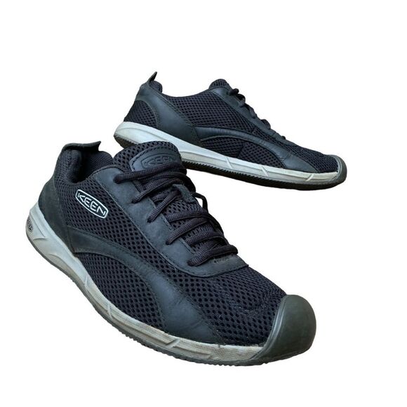 Keen Auckland Lace Black Athletic Walking Shoes Sneakers Women’s size 10 - Picture 12 of 15